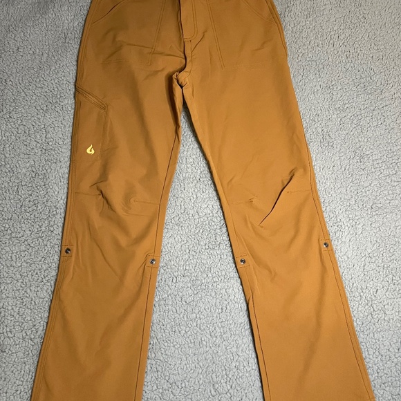 Gnara Women's Go There Pants Color Ochre Size 12 NWOT - Picture 1 of 10